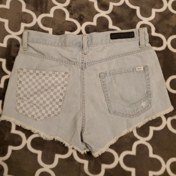 VANS Jean Shorts High Rise 7 - Picture 2 of 3